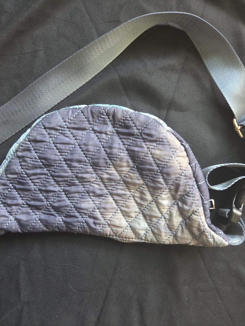 Urban Outfitters Quilted Iridescent Pastel Crossbody Bag - Picture 9 of 9